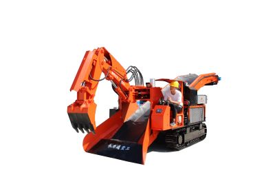 80型隧道扒渣機